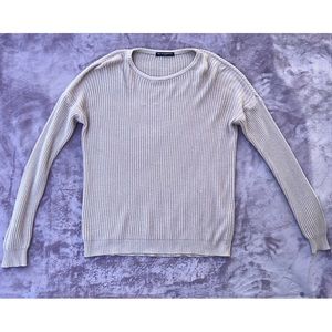 Brandy Melville Light Pink Knit Sweater
